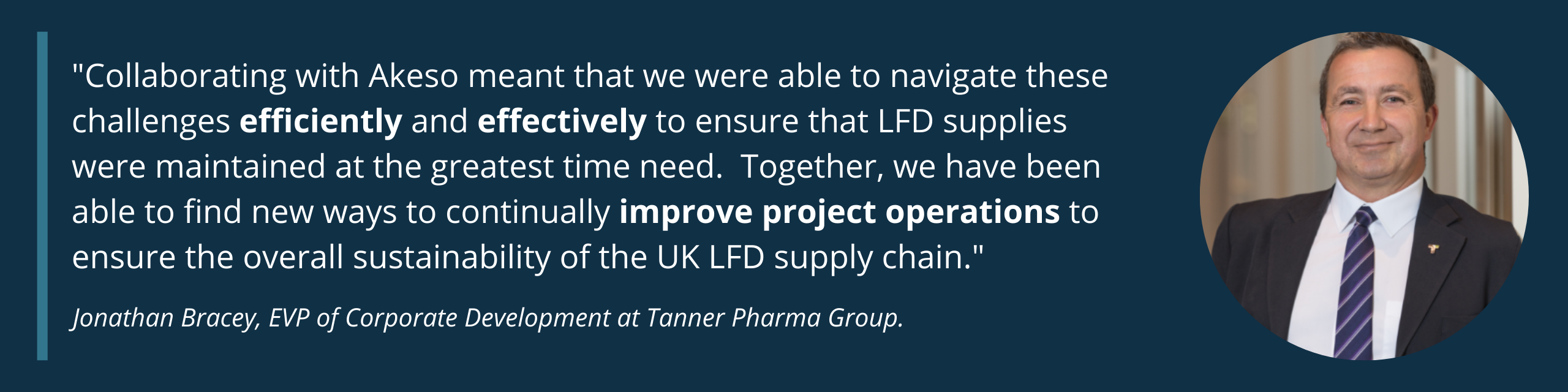 Akeso – Tanner Pharma – Case Study Quote